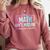 The Math Ain't Mathin Math Teacher Comfort Colors Sweatshirt Crimson