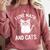 Math And Cats Apparel For Teachers Students Cat Lovers Comfort Colors Sweatshirt Crimson Math And Cats Apparel For Teachers Students Cat Lovers Comfort Colors Sweatshirt Crimson