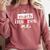 Math Inspires Me Spelled With Pi Day Teacher Comfort Colors Sweatshirt Crimson