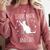 Math Nerd Math Teacher Cat Lover I Love Math And Cats Comfort Colors Sweatshirt Crimson