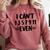 Math Teacher Can't Even Appreciation Science Day Comfort Colors Sweatshirt Crimson