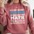 Math Teacher If At First You Don't Succeed Comfort Colors Sweatshirt Crimson Math Teacher If At First You Don't Succeed Comfort Colors Sweatshirt Crimson