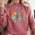 Math Is Tough But So Are You Back To School Math Teacher Kid Comfort Colors Sweatshirt Crimson