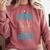 Mathletics Working On My Quads Algebra Math Teacher Comfort Colors Sweatshirt Crimson