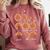Maths Day Costume Idea Kids Teachers Pizza Slice Fraction Comfort Colors Sweatshirt Crimson