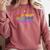 ML Teacher Comfort Colors Sweatshirt Crimson ML Teacher Comfort Colors Sweatshirt Crimson