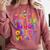 Monster ABC Cute Alphabet Halloween Teacher Costume Kids Comfort Colors Sweatshirt Crimson Monster ABC Cute Alphabet Halloween Teacher Costume Kids Comfort Colors Sweatshirt Crimson