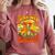 Montessori School Montessori Teacher Peace Love Montessori For Men Women Comfort Colors Sweatshirt Crimson