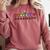 Music Teacher Hearts Music Teaching Comfort Colors Sweatshirt Crimson Music Teacher Hearts Music Teaching Comfort Colors Sweatshirt Crimson