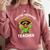Nacho Average Teacher Sarcastic Women Teaching Comfort Colors Sweatshirt Crimson Nacho Average Teacher Sarcastic Women Teaching Comfort Colors Sweatshirt Crimson