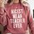 Nicest Mean Teacher Ever Teacher For Men Women Comfort Colors Sweatshirt Crimson Nicest Mean Teacher Ever Teacher For Men Women Comfort Colors Sweatshirt Crimson