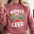 Nopales De Leer Bilingual Teacher Maestra Spanish Teacher Comfort Colors Sweatshirt Crimson