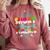I Am Not Short I Am Pre-K Teacher Size Teacher For Men Women Kids Comfort Colors Sweatshirt Crimson