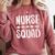 Nurse Squad Shirt Teacher Student Nursing Team For Men Women Girls Kids Comfort Colors Sweatshirt Crimson
