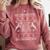 Oh Chemistree Ugly Christmas Sweater Science Student Teacher Comfort Colors Sweatshirt Crimson