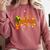 Oktoberfest German Beer Festival October Comfort Colors Sweatshirt Crimson
