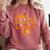 One Thankful PE Teacher Thanksgiving Fall Autumn Groovy Comfort Colors Sweatshirt Crimson One Thankful PE Teacher Thanksgiving Fall Autumn Groovy Comfort Colors Sweatshirt Crimson