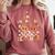 One Thankful Teacher Fall Leaves Thanksgiving Retro Comfort Colors Sweatshirt Crimson One Thankful Teacher Fall Leaves Thanksgiving Retro Comfort Colors Sweatshirt Crimson