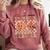 One Thankful Teacher Thanksgiving Groovy Fall Autumn Teacher Comfort Colors Sweatshirt Crimson One Thankful Teacher Thanksgiving Groovy Fall Autumn Teacher Comfort Colors Sweatshirt Crimson