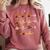 Order Of Operations Thanksgiving Quiz Math Teacher Comfort Colors Sweatshirt Crimson