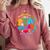 Parents Teacher Association Team Supporter PTA Squad For Men Women Girls Kids Comfort Colors Sweatshirt Crimson Parents Teacher Association Team Supporter PTA Squad For Men Women Girls Kids Comfort Colors Sweatshirt Crimson