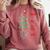 Parts Of a Plant Science For Teachers Kids And Students Comfort Colors Sweatshirt Crimson
