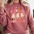 Pas De BOO-Rée Ballet Ghost Dancer Dance Teacher Halloween Comfort Colors Sweatshirt Crimson Pas De BOO-Rée Ballet Ghost Dancer Dance Teacher Halloween Comfort Colors Sweatshirt Crimson