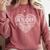 PE Physical Education Teacher PEAppreciation Coach Comfort Colors Sweatshirt Crimson