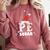 PE Squad Christmas PE Teacher Matching Xmas Comfort Colors Sweatshirt Crimson PE Squad Christmas PE Teacher Matching Xmas Comfort Colors Sweatshirt Crimson