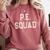 PE SQUAD Physical Education PE Teacher Team Kids Gym Crew Comfort Colors Sweatshirt Crimson