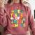 PE Teacher Back To School Physical Education Gym Teachers Comfort Colors Sweatshirt Crimson PE Teacher Back To School Physical Education Gym Teachers Comfort Colors Sweatshirt Crimson