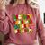 PE Teacher Christmas Holiday Comfort Colors Sweatshirt Crimson
