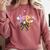 PE Teacher Coach Coquette Ghost Halloween Physical Education Comfort Colors Sweatshirt Crimson PE Teacher Coach Coquette Ghost Halloween Physical Education Comfort Colors Sweatshirt Crimson