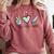 Peace Love Learn Tie Dye Teacher Kids 100th Days Of School Comfort Colors Sweatshirt Crimson Peace Love Learn Tie Dye Teacher Kids 100th Days Of School Comfort Colors Sweatshirt Crimson