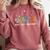Peace Love Montessori Daycare Teacher Appreciation Comfort Colors Sweatshirt Crimson Peace Love Montessori Daycare Teacher Appreciation Comfort Colors Sweatshirt Crimson