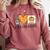 Peace Love Visuals Sped Teacher Pumpkin Skeleton Halloween Comfort Colors Sweatshirt Crimson Peace Love Visuals Sped Teacher Pumpkin Skeleton Halloween Comfort Colors Sweatshirt Crimson