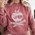 Pirate Teacher Comfort Colors Sweatshirt Crimson Pirate Teacher Comfort Colors Sweatshirt Crimson