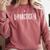Practice Repeat Music Teacher Band Director Comfort Colors Sweatshirt Crimson