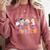Pre-K Boo Crew Ghost Halloween Teacher Student Comfort Colors Sweatshirt Crimson Pre-K Boo Crew Ghost Halloween Teacher Student Comfort Colors Sweatshirt Crimson