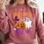 Pre-K Boo Crew Teacher Student Halloween Costume Comfort Colors Sweatshirt Crimson Pre-K Boo Crew Teacher Student Halloween Costume Comfort Colors Sweatshirt Crimson