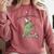 Pre K Grade Teacher Frog Back To School Preschool Comfort Colors Sweatshirt Crimson