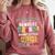 Pre-K Life Preschool Teacher Tees Men Women T-Shirt Comfort Colors Sweatshirt Crimson