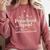 Pre-K Squad Adventure Camping Preschool Teacher Boy Girl Kid Comfort Colors Sweatshirt Crimson