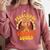 Preschool Gobble Squad Cute Turkey Thanksgiving Teacher Comfort Colors Sweatshirt Crimson