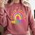 Preschool Rainbow Girls Boys Kids Teacher Back To School Comfort Colors Sweatshirt Crimson Preschool Rainbow Girls Boys Kids Teacher Back To School Comfort Colors Sweatshirt Crimson
