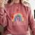 Pretty YOU MATTER Rainbow Positive Message Teachers Kids Comfort Colors Sweatshirt Crimson Pretty YOU MATTER Rainbow Positive Message Teachers Kids Comfort Colors Sweatshirt Crimson