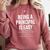 Being A Principal Is Easy School Principal Teacher Life Comfort Colors Sweatshirt Crimson