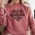 Principal Heart Life School Principal Teacher Appreciation Comfort Colors Sweatshirt Crimson