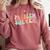 Problem Solver School Work Staff Front Desk Teacher Comfort Colors Sweatshirt Crimson Problem Solver School Work Staff Front Desk Teacher Comfort Colors Sweatshirt Crimson