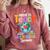 Proud To Teach Multilingual Learner ESL English Teacher Comfort Colors Sweatshirt Crimson